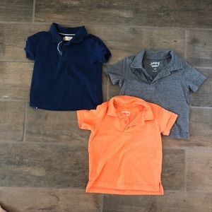 Bundle of 12 month boy polo shirts